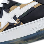 A Bathing Ape?Bape Sta Star Camouflage Sneakers