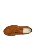 Santoni Tumbled Leather Sneakers