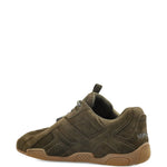 Versace Galaxia Suede Lace-Up Sneakers