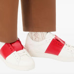 Valentino Garavani Open Leather Sneakers