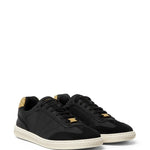 Versace Logo-Plaque Lace-Up Sneakers