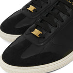 Versace Logo-Plaque Lace-Up Sneakers