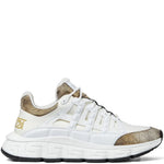 Versace Logo Lace-Up Sneakers