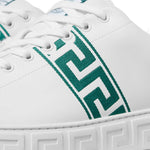 Versace Greek Lace-Up Sneakers