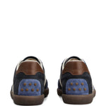Tod'S Lece-Up Stripe-Panel Sneakers