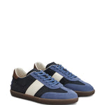 Tod'S Lece-Up Stripe-Panel Sneakers