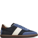 Tod'S Lece-Up Stripe-Panel Sneakers