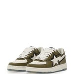 A Bathing Ape?Sta Icon 2 M2 Leather Sneakers