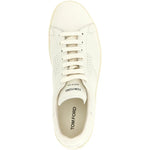 Tom Ford Perforated-Logo Leather Sneakers