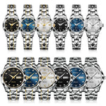Casual Mechanical Watch With A Large Dial For Couples
