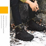 Winter Fleece-lined Thermal Cotton Shoes For Casual And Sports Wear