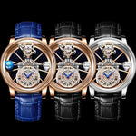 Men's Hollowed-out Quartz Watch
