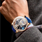 Men's Hollowed-out Quartz Watch