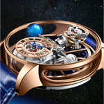Men's Hollowed-out Quartz Watch
