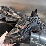 All-match Mesh Casual Sneakers Autumn Thick Sole