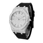 Moissanite Men's Watch Automatic European And American Mechanical Steel Belt