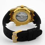 Moissanite Men's Watch Automatic European And American Mechanical Steel Belt