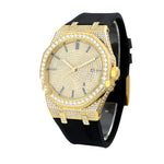 Moissanite Men's Watch Automatic European And American Mechanical Steel Belt