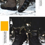 Winter Fleece-lined Thermal Cotton Shoes For Casual And Sports Wear